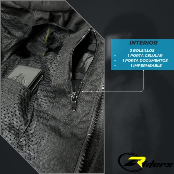 Chaqueta Proteccion Bykr Adventure Certificada
