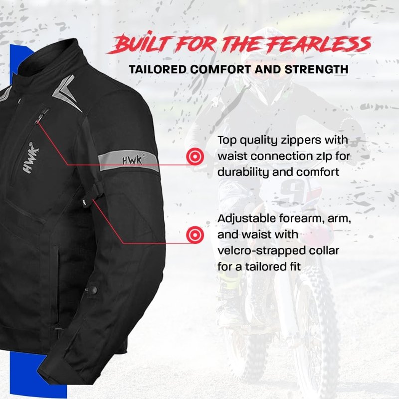 CA_91_3 Chaqueta Proteccion Hawk Scorpion Certificada