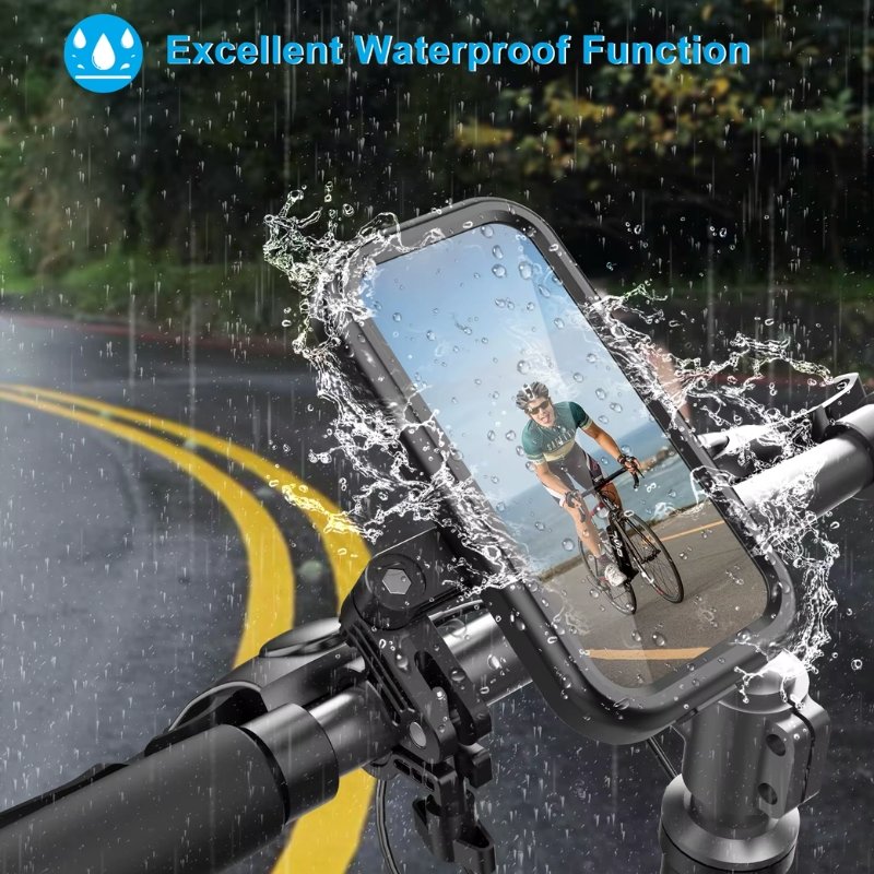 P_10_5 Estuche Holder Porta Celular Rigido Magnetico Impermeable Pro