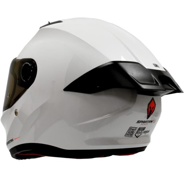 Casco Spartan Fenix Solid White