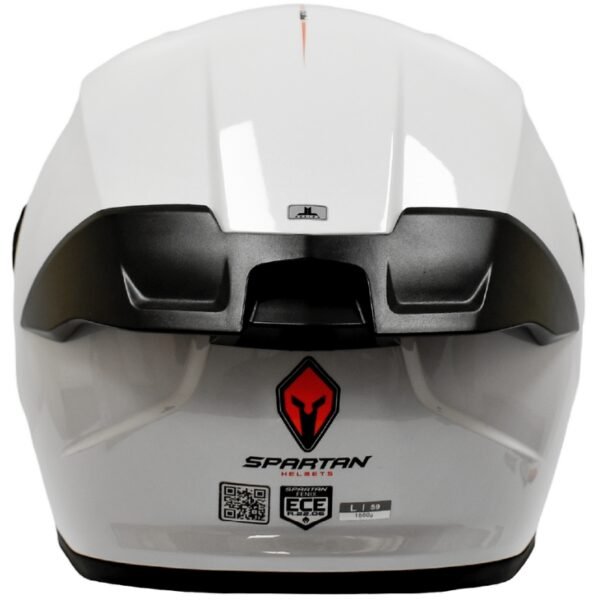 Casco Spartan Fenix Solid White