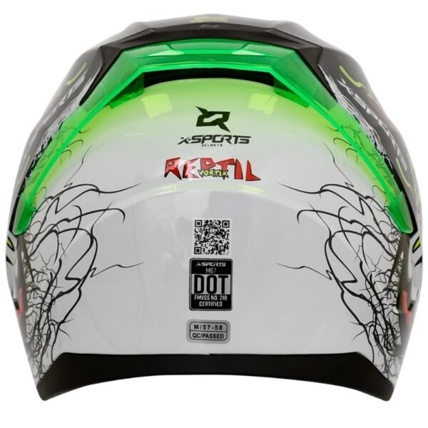 Casco X-Sports M67 Spoiler Reptile