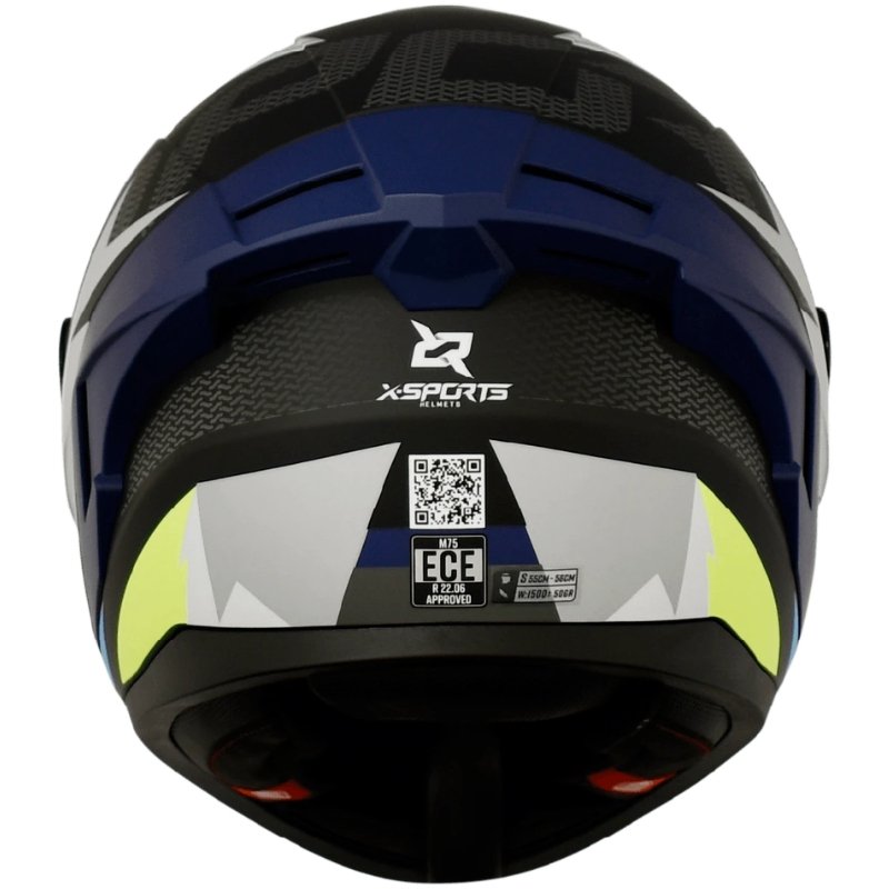 Casco X-Sports M75 Arrow Blue