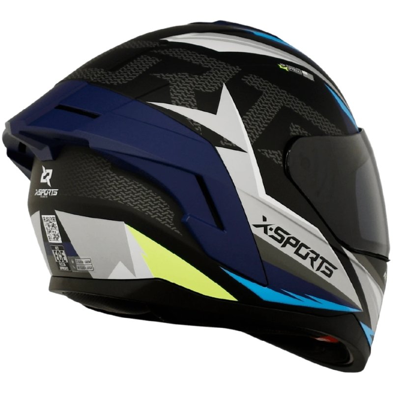 Casco X-Sports M75 Arrow Blue