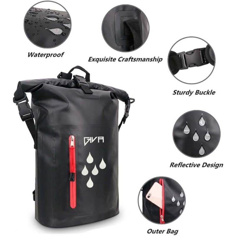 M_59_3 Morral Giva Pro Drybag Impermeable 25 Lts
