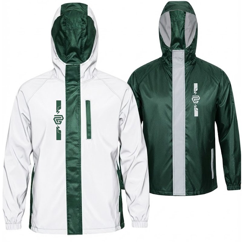 CA_93_0_1 Chaqueta Impermeable 100% Reflectiva Doble Faz Gp Rain Pro