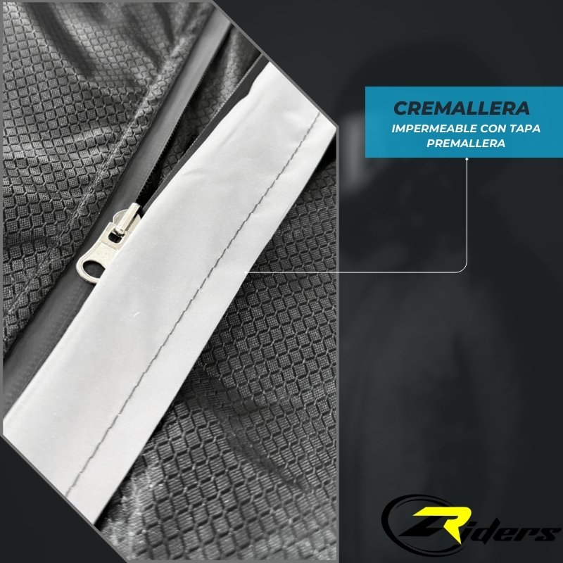 CA_93_10 Chaqueta Impermeable 100% Reflectiva Doble Faz Gp Rain Pro