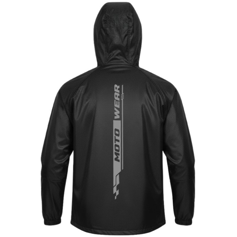 CA_93_2 Chaqueta Impermeable 100% Reflectiva Doble Faz Gp Rain Pro