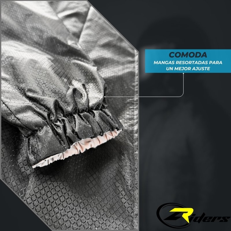 CA_93_6 Chaqueta Impermeable 100% Reflectiva Doble Faz Gp Rain Pro