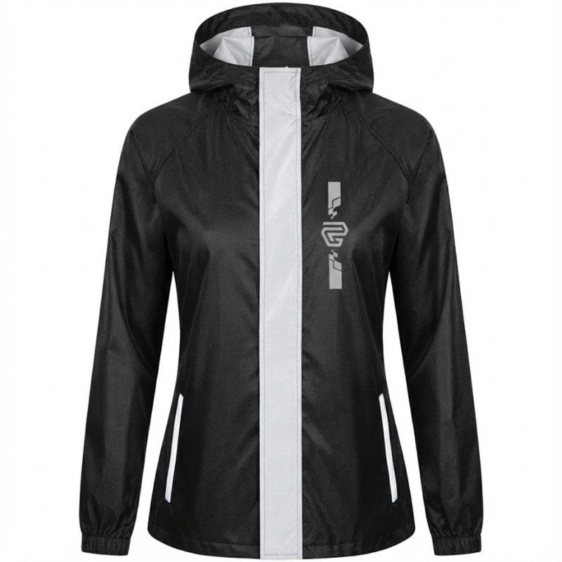 CA_93_LADY Chaqueta Impermeable 100% Reflectiva Doble Faz Gp Rain Pro