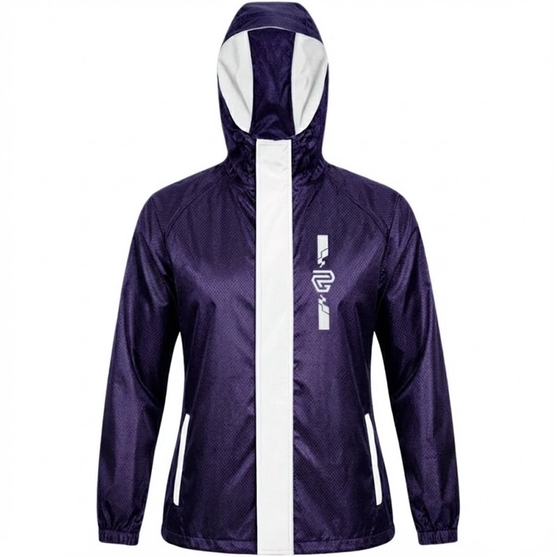 Chaqueta Impermeable 100% Reflectiva Doble Faz Gp Rain Pro