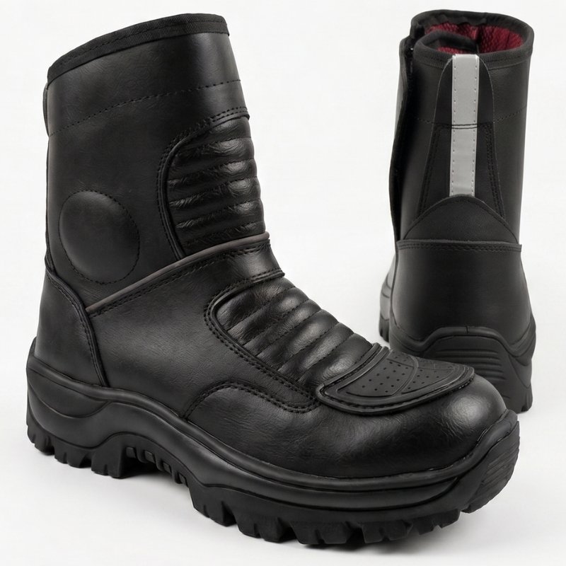 Botin Higher Force Industrial Caña Baja Puntera