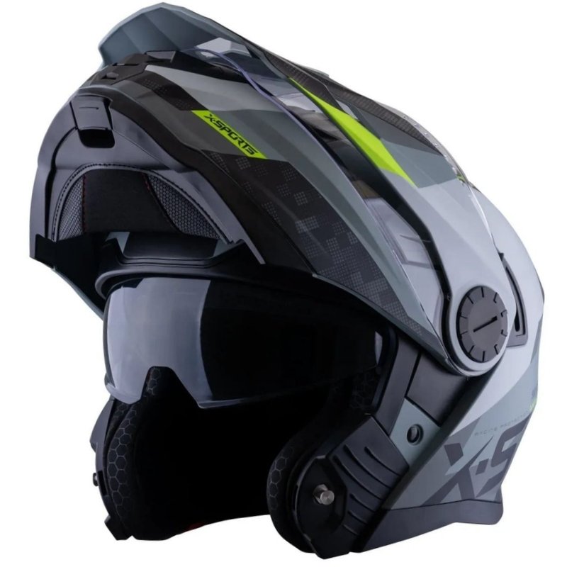 Casco Abatible X-Sports ADV 165 Sv Amptop Fluor