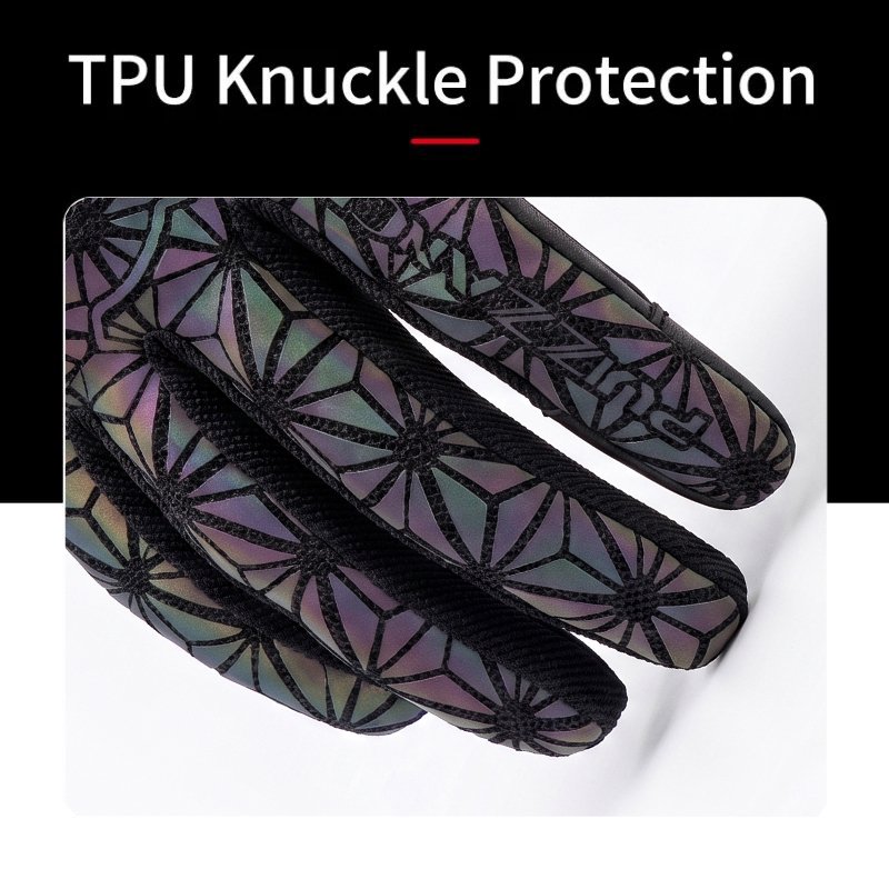 Guantes Tactiles Termicos Puizzance Pz03 Reflectivos Multicolor