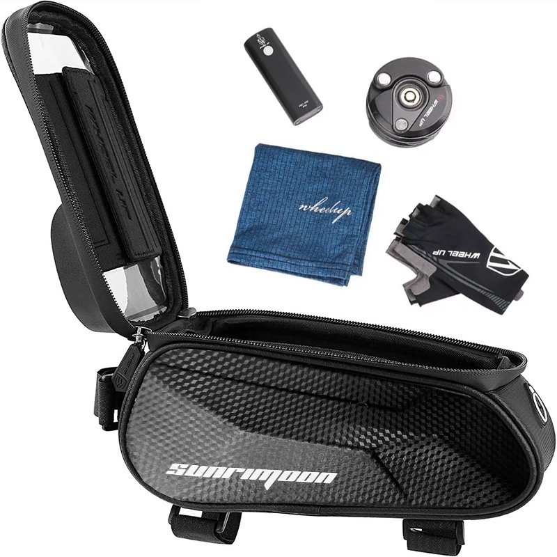 Bolso Porta Celular Semirrígido Sunrimoon Y001-2 Patineta Bicicleta