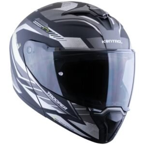 Casco Abatible Kontrol Trooper Sv D4 N4 Grey