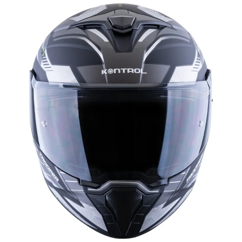 Casco Abatible Kontrol Trooper Sv D4 N4 Grey