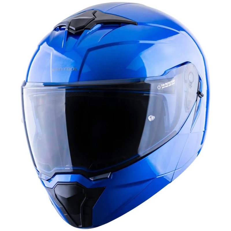 Casco Abatible Kontrol Trooper Sv Solid Blue