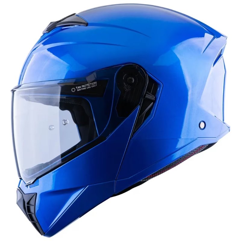Casco Abatible Kontrol Trooper Sv Solid Blue