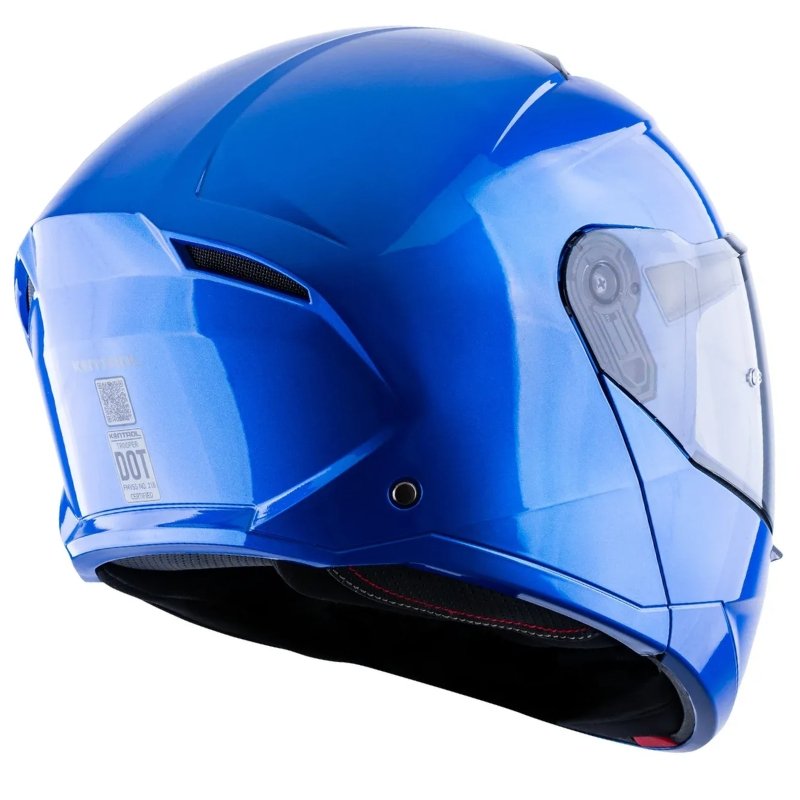 Casco Abatible Kontrol Trooper Sv Solid Blue