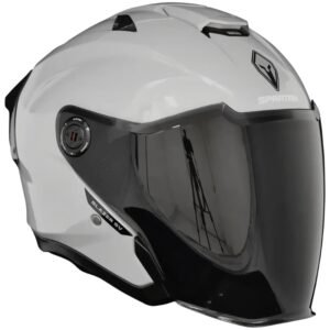 Casco Spartan Blazer Sv Open Face Grey