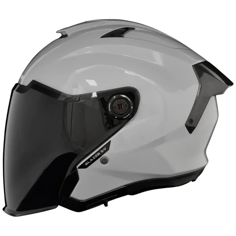 Casco Spartan Blazer Sv Open Face Grey