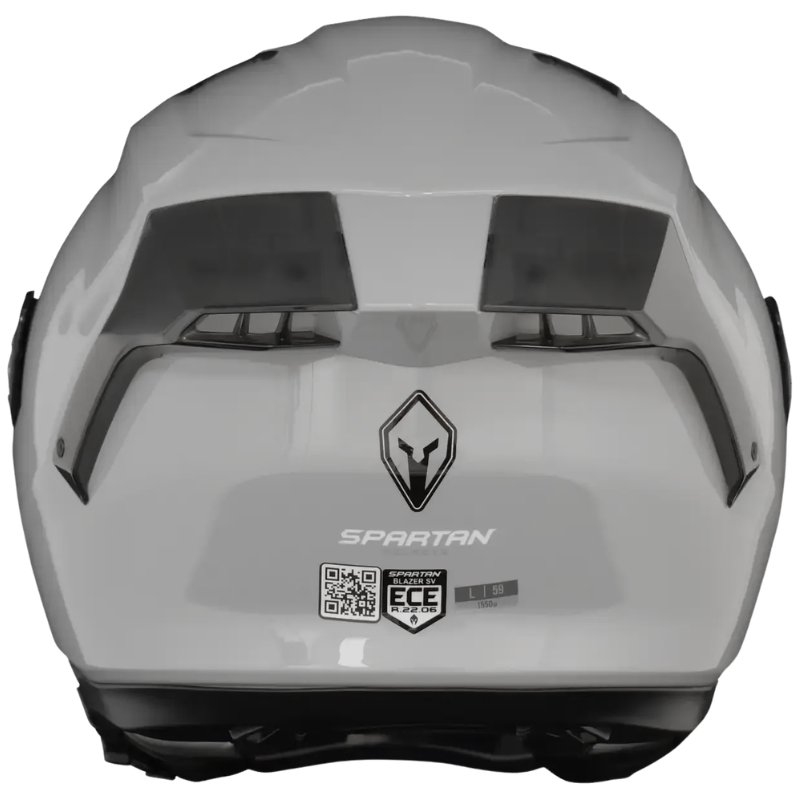 Casco Spartan Blazer Sv Open Face Grey