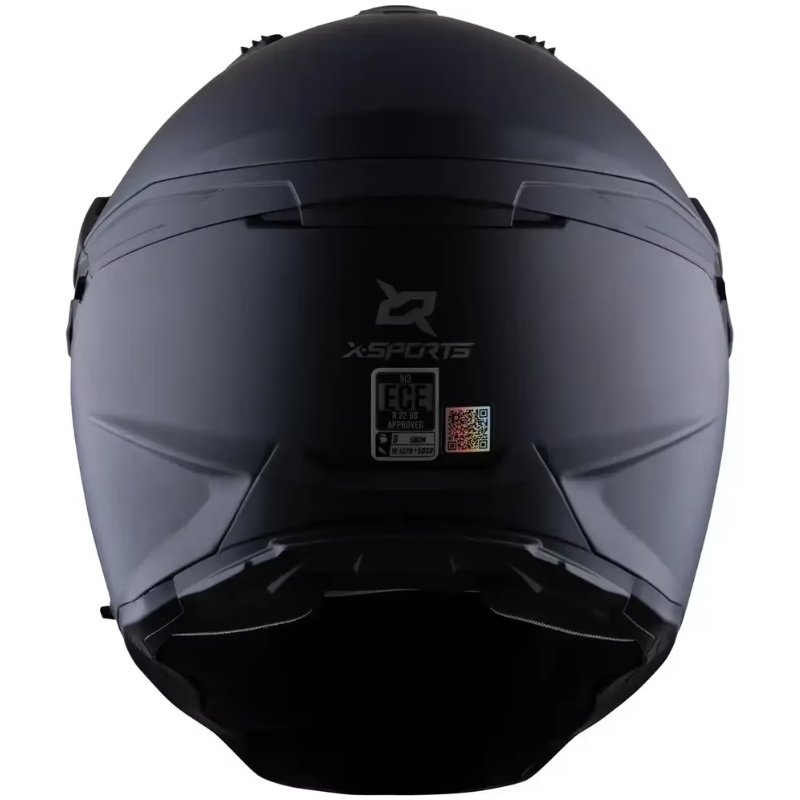 Casco X-Sports 913 Sv Adv Solid Black - Imagen 5