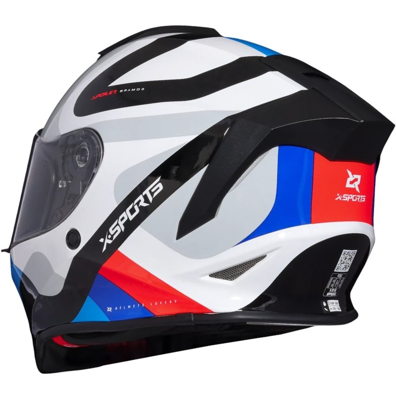 Casco X-Sports V151 Bramdo White