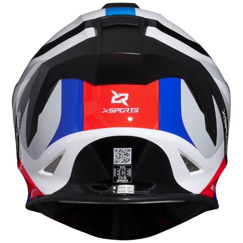Casco X-Sports V151 Bramdo White