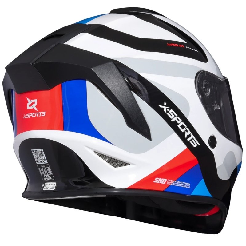 Casco X-Sports V151 Bramdo White