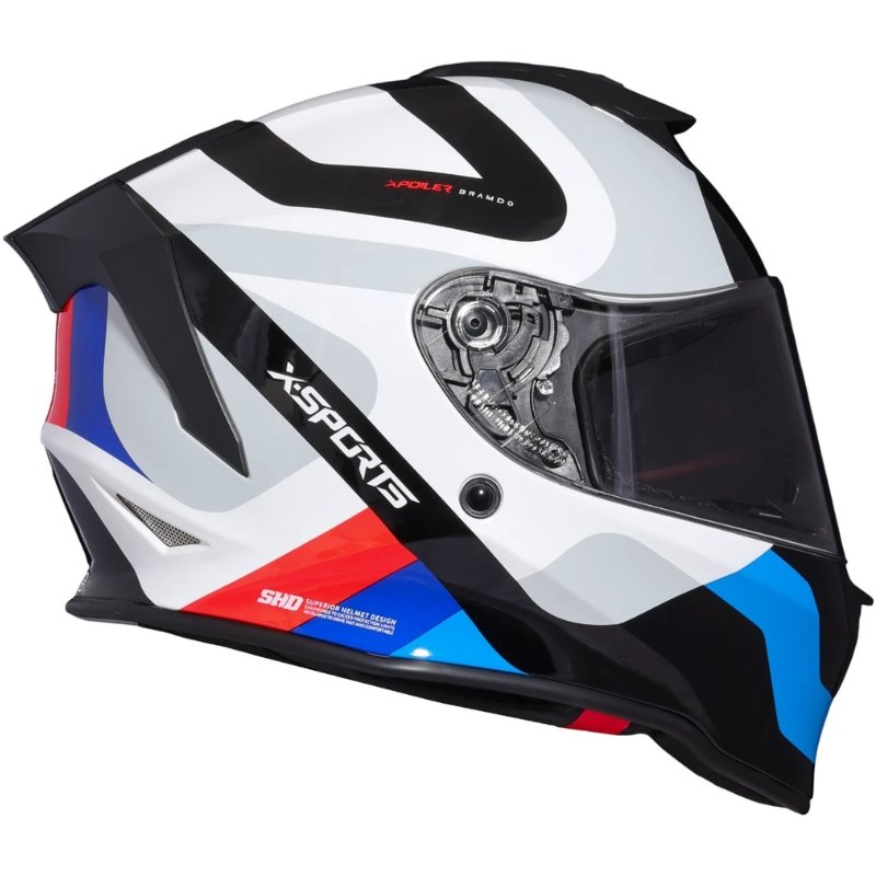 Casco X-Sports V151 Bramdo White