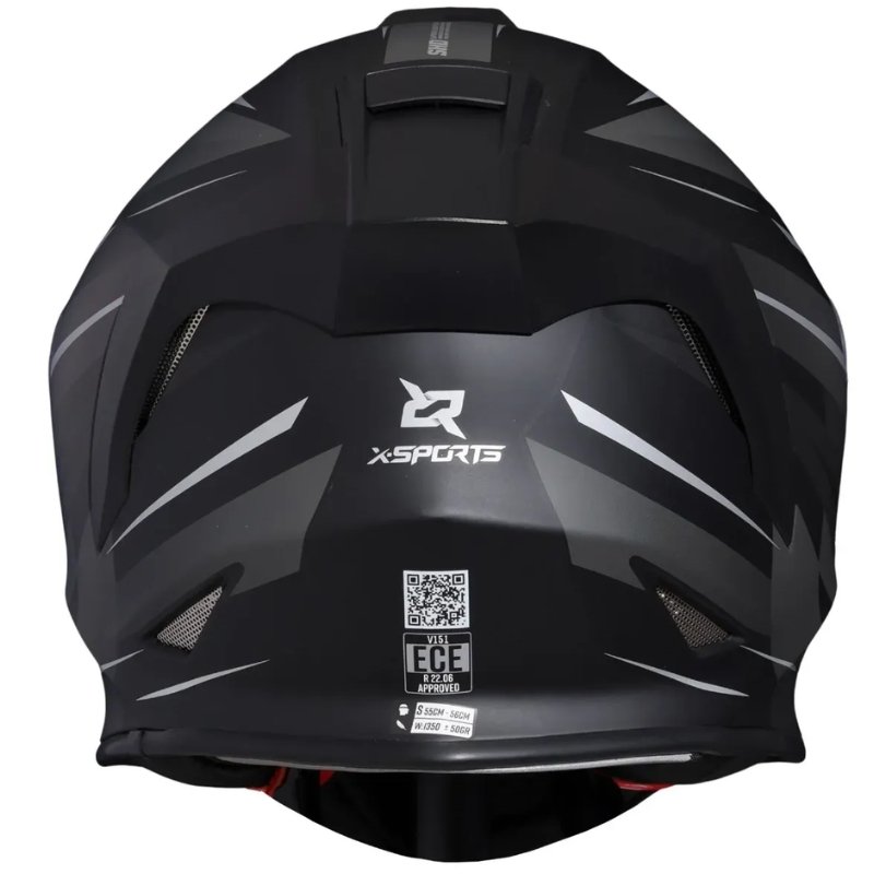 Casco X-Sports V151 Kozmik Black
