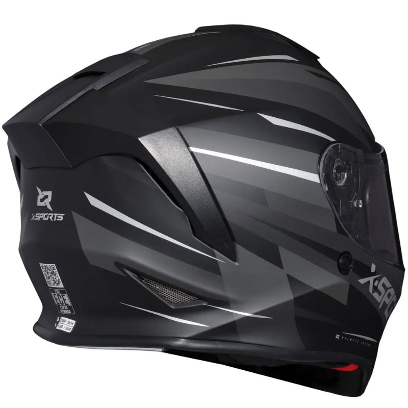 Casco X-Sports V151 Kozmik Black