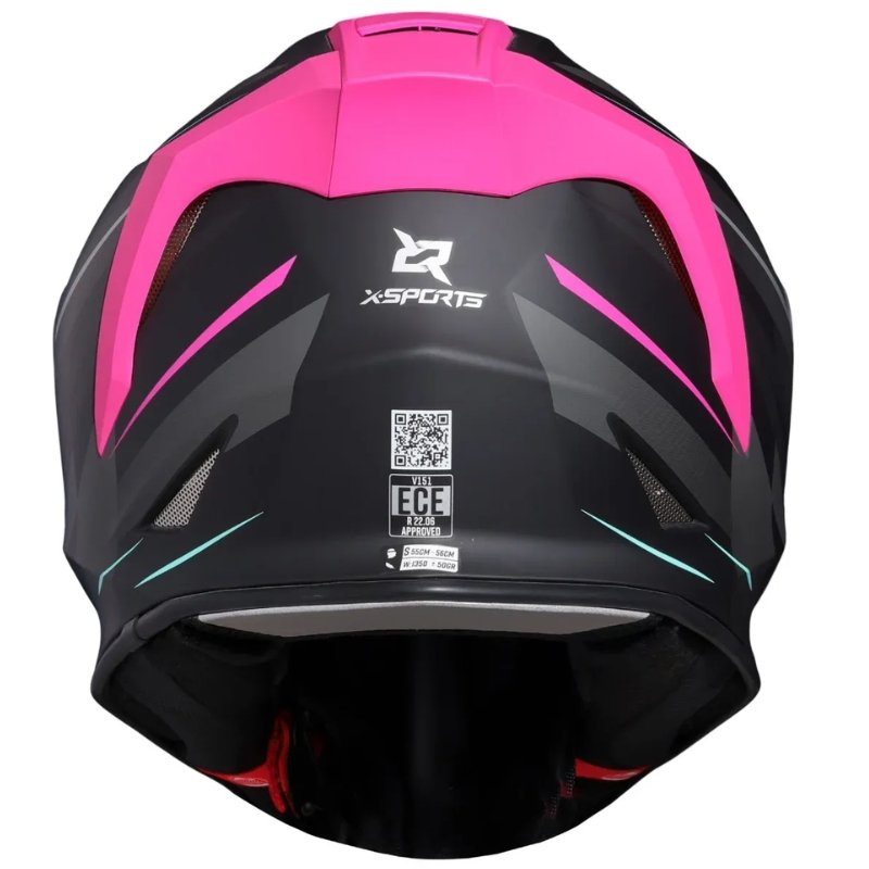 Casco X-Sports V151 Kozmik Pink