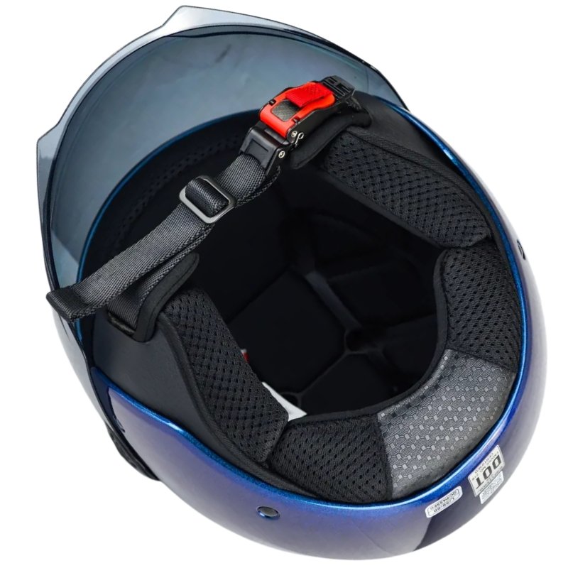 Casco Kontrol 236 Open Face Camaleon Glitter - Imagen 6