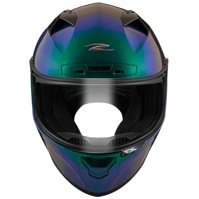 Casco Zeus 826 Camaleon + Aleron + Visor