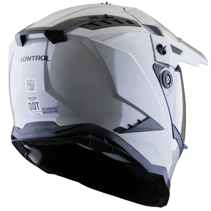 Casco Kontrol Dirt-X Adv Solid Gray