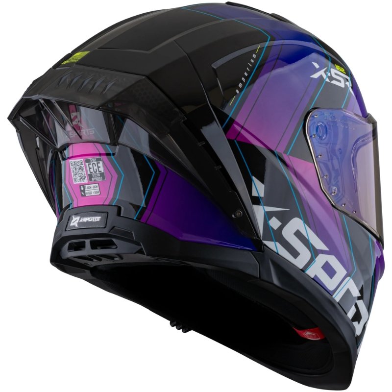 Casco X-Sports X-162 Ampreium Purple