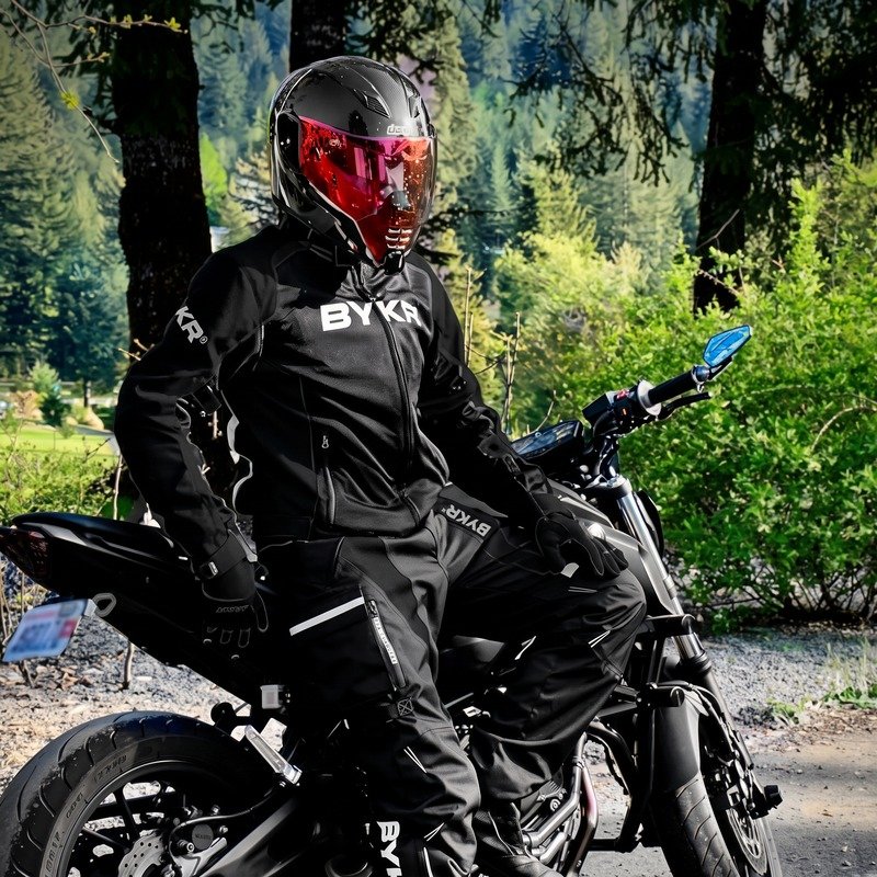 Chaqueta Proteccion Bykr Mesh Certificada