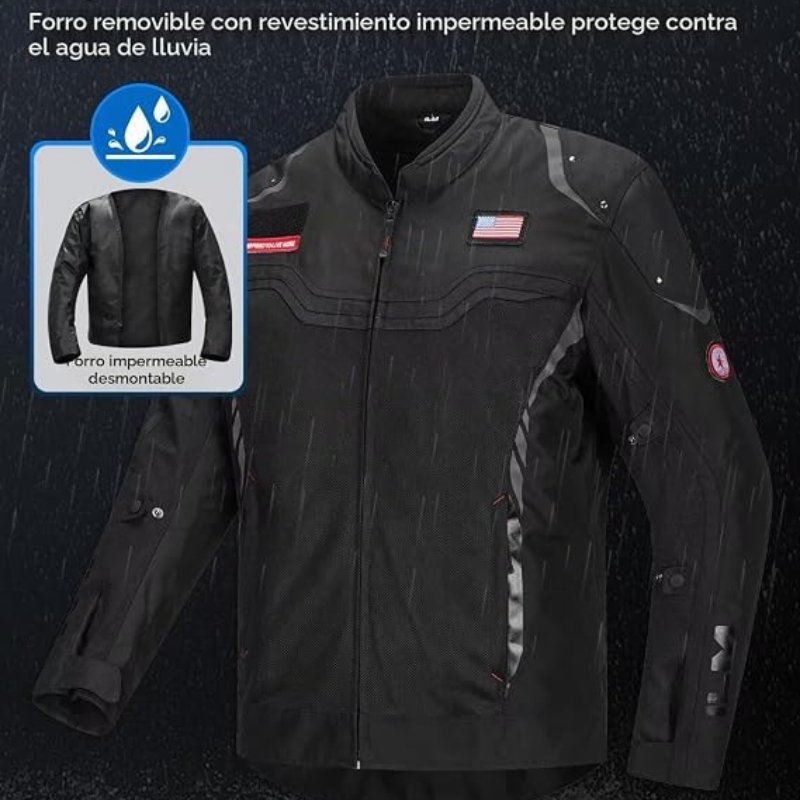 Chaqueta Proteccion ILM JRC2 Certificada Linier Impermeable