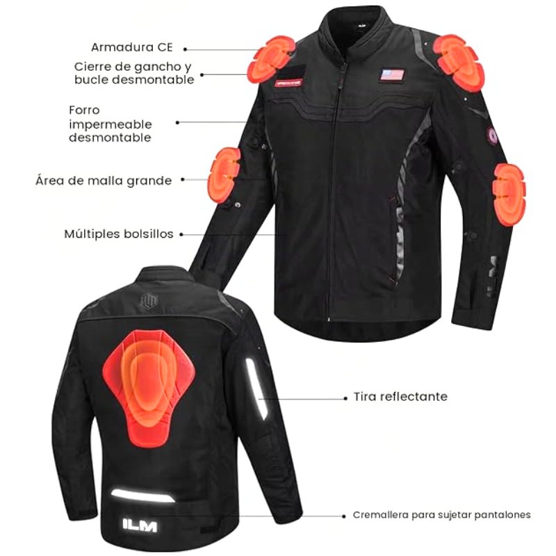 Chaqueta Proteccion ILM JRC2 Certificada Linier Impermeable