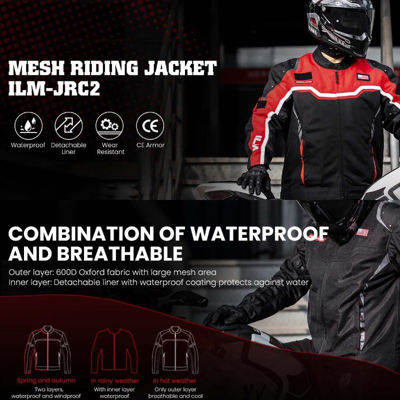Chaqueta Proteccion ILM JRC2 Certificada Linier Impermeable