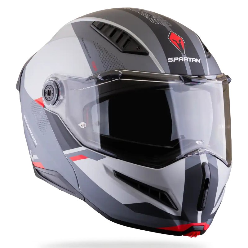 Casco Abatible Spartan GhostFighter Sv Kombat C12