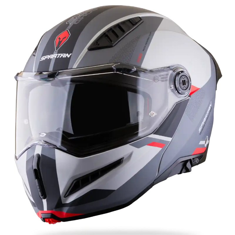 Casco Abatible Spartan GhostFighter Sv Kombat C12
