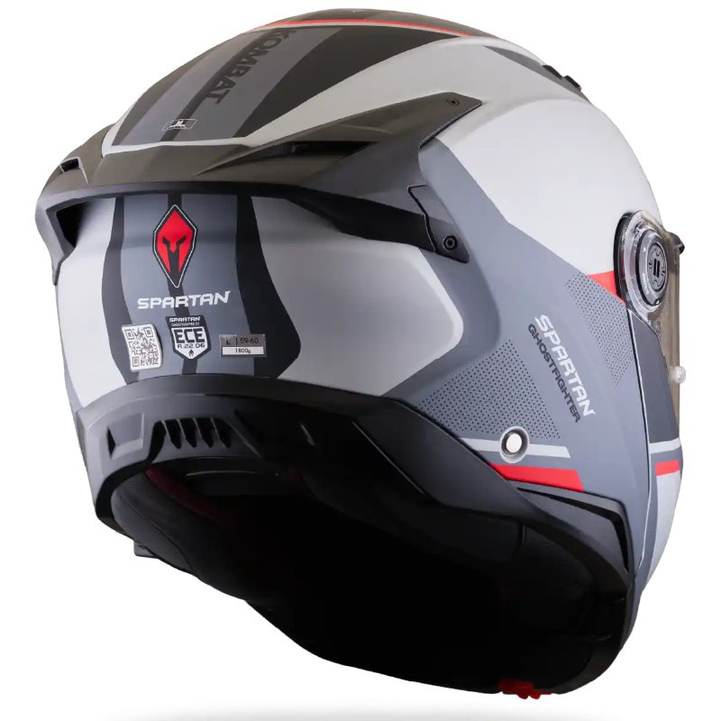 Casco Abatible Spartan GhostFighter Sv Kombat C12