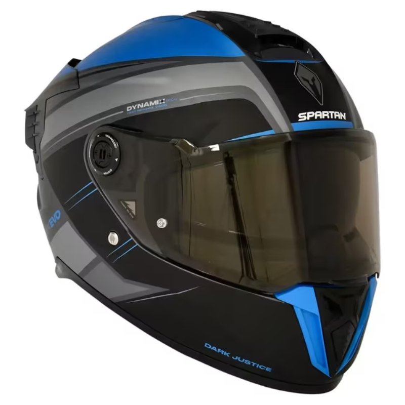 Casco Spartan Hawk Sv Dark Justice C7
