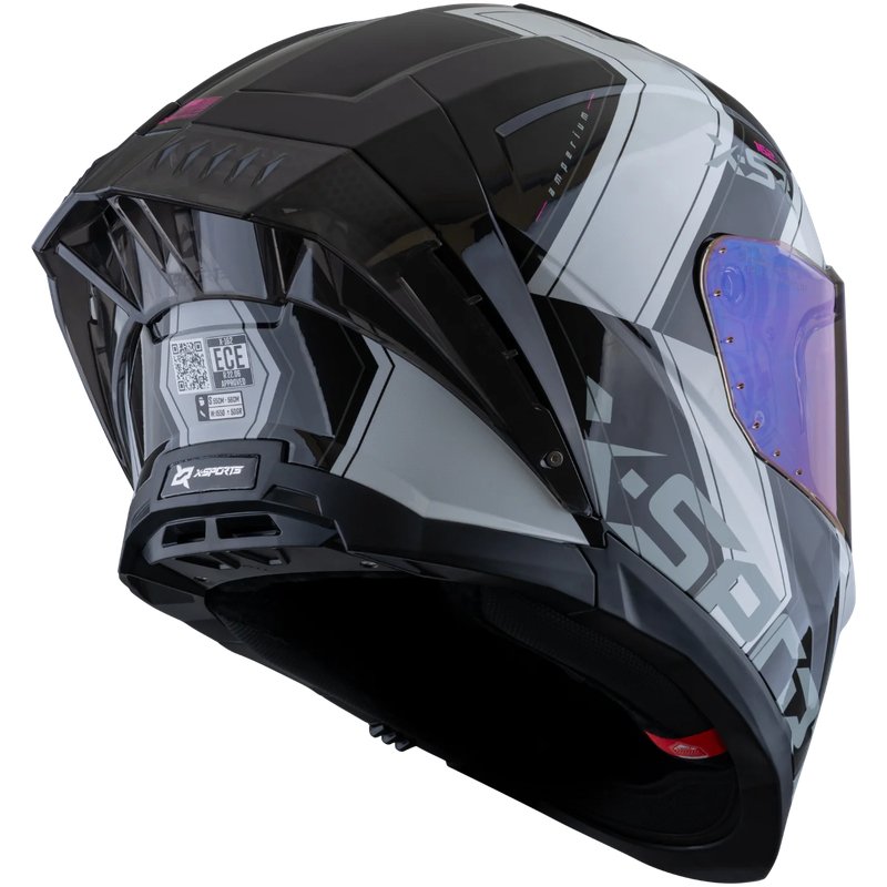 Casco X-Sports X-162 Ampreium White